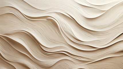 Beige tone. Smooth curved line texture. Abstract background