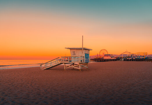 Santa Monica Lifeguard Tower