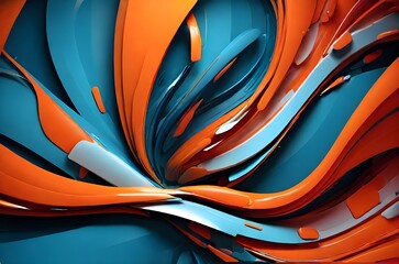 Futuristic Trendy Abstract Design wallpaper background. Waves, swirl, twirl pattern. Twisted and distorted vector texture in trendy retro psychedelic style