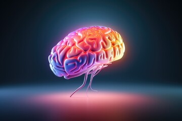 Obraz premium Neural exploration: Neuronal circuits, intricate networks, neural development, shaping intricate brain pathways. Neuronal differentiation, complex realm of neuroinflammation, neural brain health.