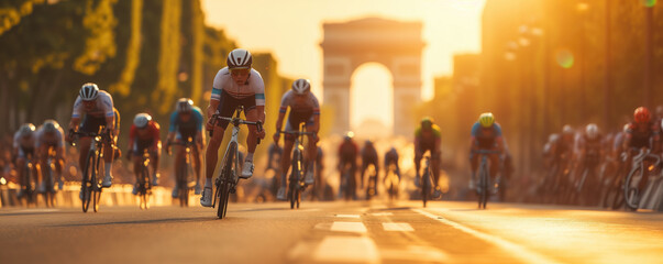 Road cycling in the Olympics summer games in Paris