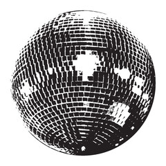 disco ball isolated