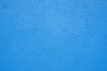 Blue fluffy plastered concentrate wall