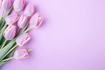 Obraz premium banner with spring flowers, spring concept international Women's Day
