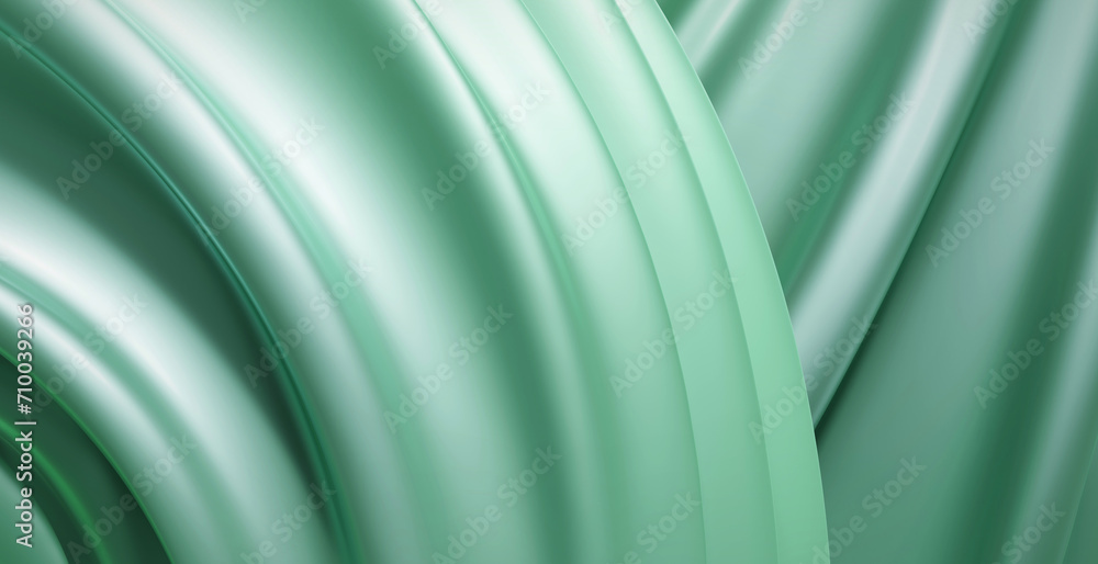 Poster abstract colorful silk waves curve background 3d rendering