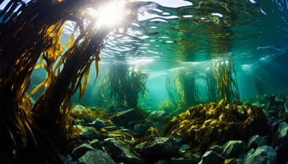 Fototapeta na wymiar Underwater Marine Wildlife and Coral Reef
