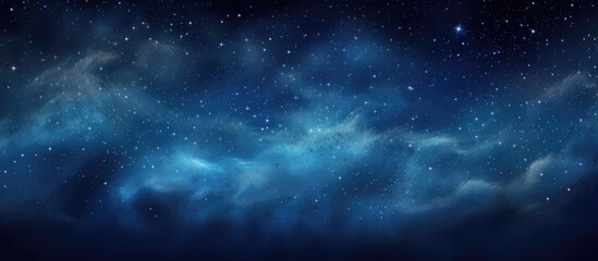 Starry universe's night sky.