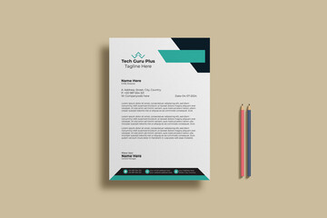 flat design template for web design