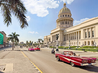 El Capitolio building in Havana, Cuba