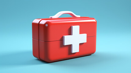Simple Minimal First aid created with Generative Ai