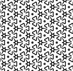 Black seamless abstract pattern. Overlay for background and backdrop. Ornamental design. PNG graphic illustration with transparent background.