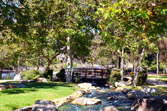 Los Angeles, California: Kenneth Hahn State Recreation Area, a State Park unit of California in the Baldwin Hills Mountains of Los Angeles 