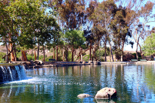 Los Angeles, California: Kenneth Hahn State Recreation Area, a State Park unit of California in the Baldwin Hills Mountains of Los Angeles 