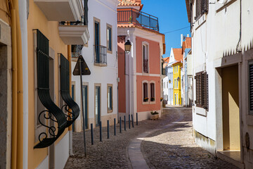 Cascais town on the Portuguese Riviera. Lisbon. Portugal. Old town