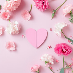 Fototapeta premium pink cherry blossom in spring