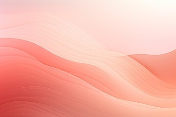 Abstract minimalist pantone inspired color peach fuzz ambient gradient wallpaper