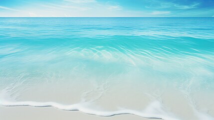 Fototapeta na wymiar serene ripple ocean background illustration peaceful blue, motion movement, flow tide serene ripple ocean background