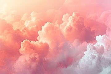 Abstract minimalist pantone inspired color peach fuzz ambient gradient wallpaper