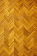 Yellow oak wooden floor background. Herringbone pattern parquet backdrop 