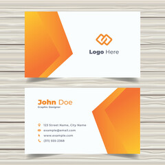 Modern Company Name Card Branding Template