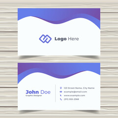 Creative Corporate Business Card Print Template