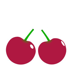 cherries, cherries are red and look sweet