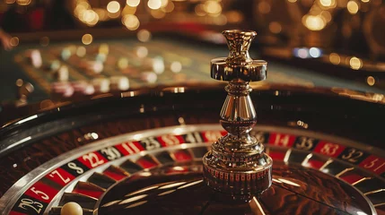 Fotobehang Monte Carlo Casino Night, High Stakes Gambling © DB Media