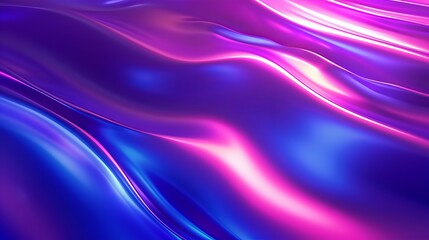 Fototapeta premium Purple and Blue Wavy Lines Background for Design and Art Projects