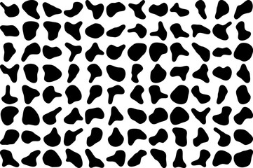 Shapes Without Borders: Liquid Black Spot Shapes for Design (Blobs)