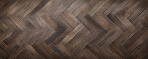 Steel oak wooden floor background. Herringbone pattern parquet backdrop