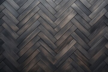 Slate oak wooden floor background. Herringbone pattern parquet backdrop