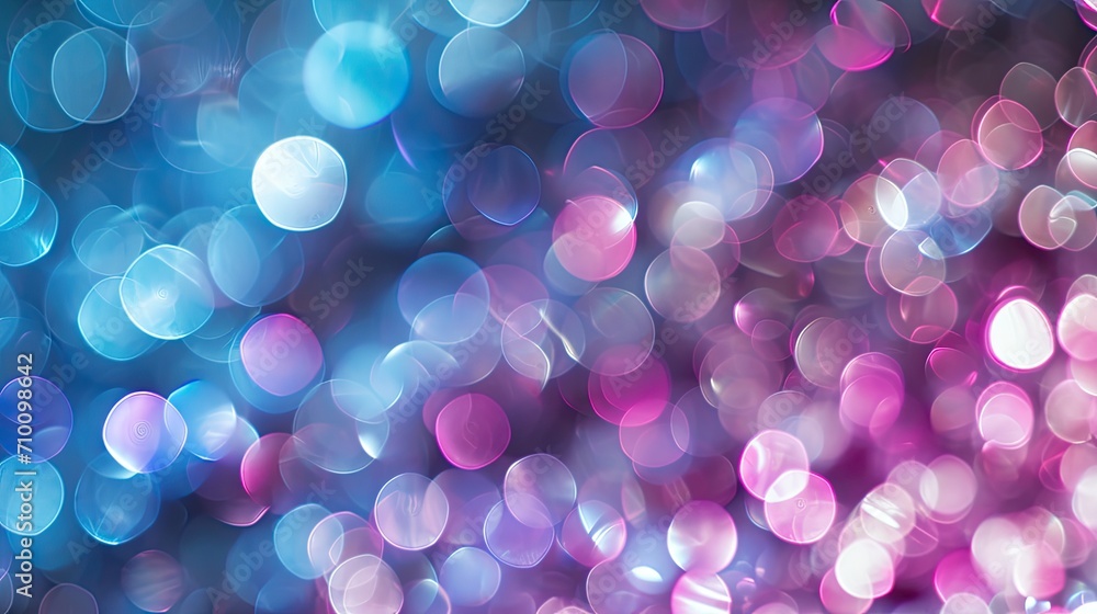 Poster abstract background bokeh circles for christmas and new year background