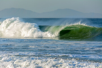 Waves Surfing Pacific Ocean Beach