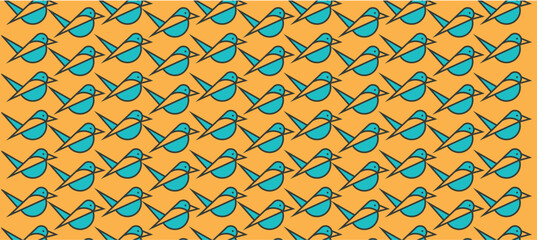 birds backdrop design. vector birds with sloid color backgrounds. set of abstract shapes