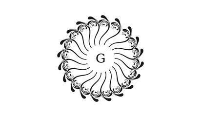 Luxury Alphabetical Circular Logo