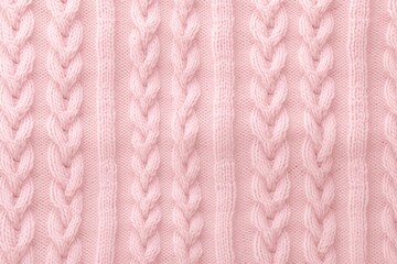 Cozy and comforting seamless pattern featuring a warm and inviting knit sweater texture in a soft pink color