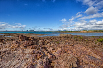 Obraz premium red rocks and sky