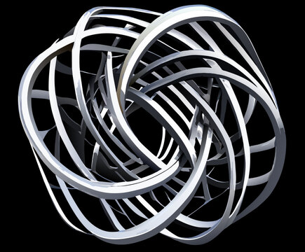 A metal helix twisting. vektor icon illustation