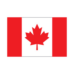Canada national flag icon vector illustration design