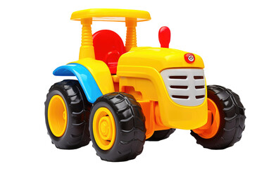 Obraz premium Tractor isolated on transparent Background