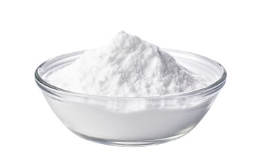 Sodium Bicarbonate: The Baking Essential isolated on transparent Background