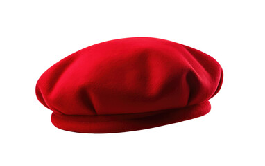 Beret isolated on transparent Background