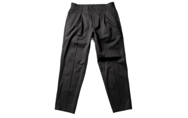 Charcoal Pants isolated on transparent Background