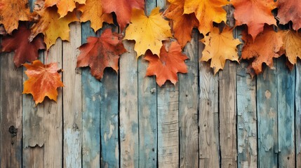 Naklejka na ściany i meble warm texture autumn background illustration cozy nature, rustic harvest, orange brown warm texture autumn background