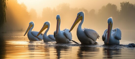 Climate change threatens the biodiversity and existence of pelicans in the Danube delta.