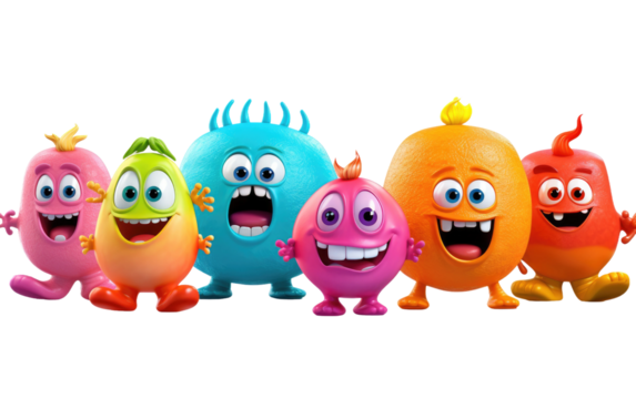 Resilience Buddies isolated on transparent Background