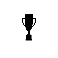 Award cup and trophy silhouette 
