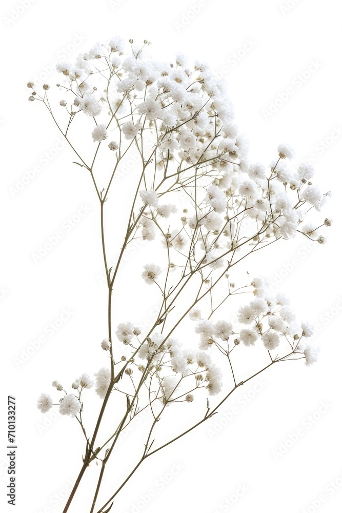 Poster a beautiful arrangement of white flowers in a vase. perfect for adding a touch of elegance to any sp