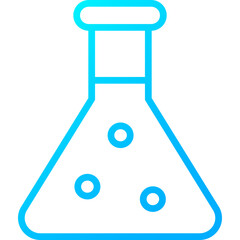 Icon Fabric Properties blue Color gradient - synthetic