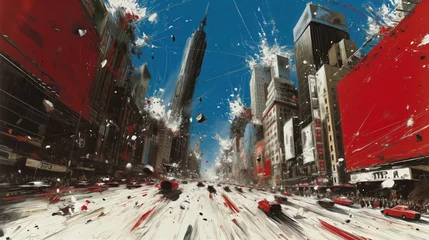 Rolgordijnen Pop Art Explosion © car